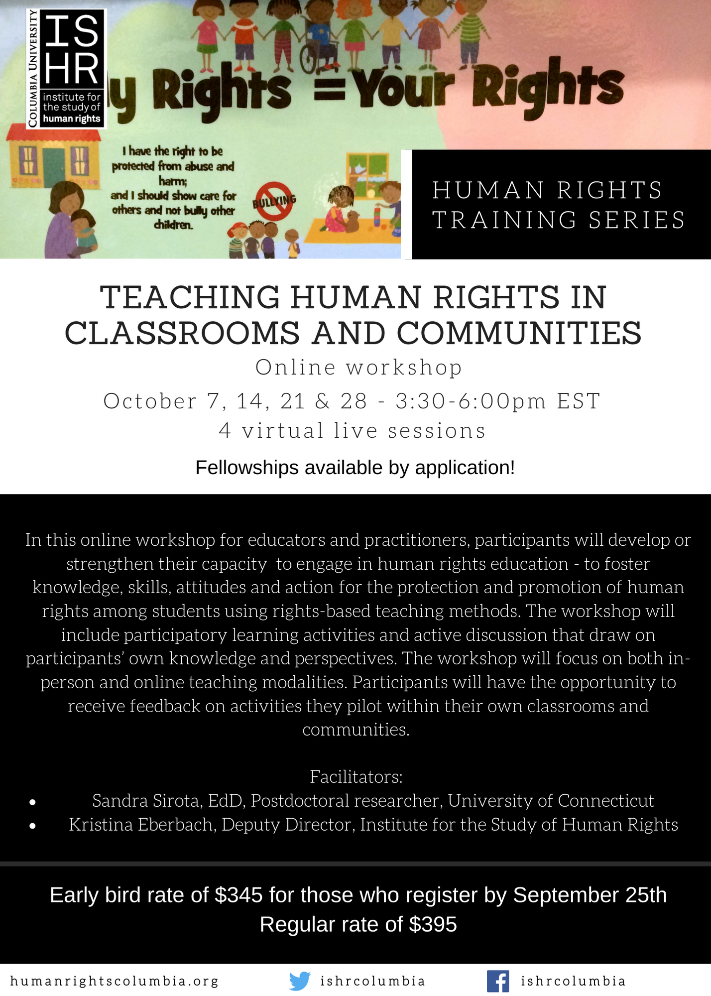 (POSTPONED) Teaching Human Rights in Classrooms and Communities